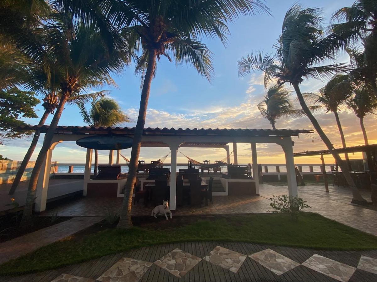 Solid Surf Camp Hostel Nicaragua Transito ภายนอก รูปภาพ